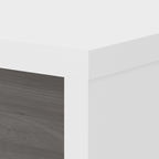 72"W Bow Front L-Shaped Desk with 42"W Return Thermally Fused Laminate 200lbs Capacity Contemporary Office Desk Right/Left Config