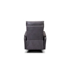 Power Recliner Chair with USB Charging Port - Dark Gray Plush Single Seat for Living Room & Bedroom - 280 lbs Capacity