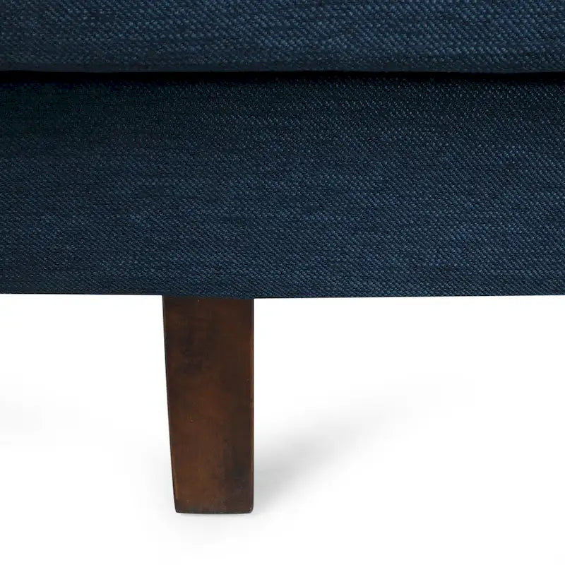 3-Seater Upholstered Sofa Mid-Century Modern Design Birch Wood Legs 73.5"W x 30.25"D x 29.25"H Living Room Furniture with Accent Pillows