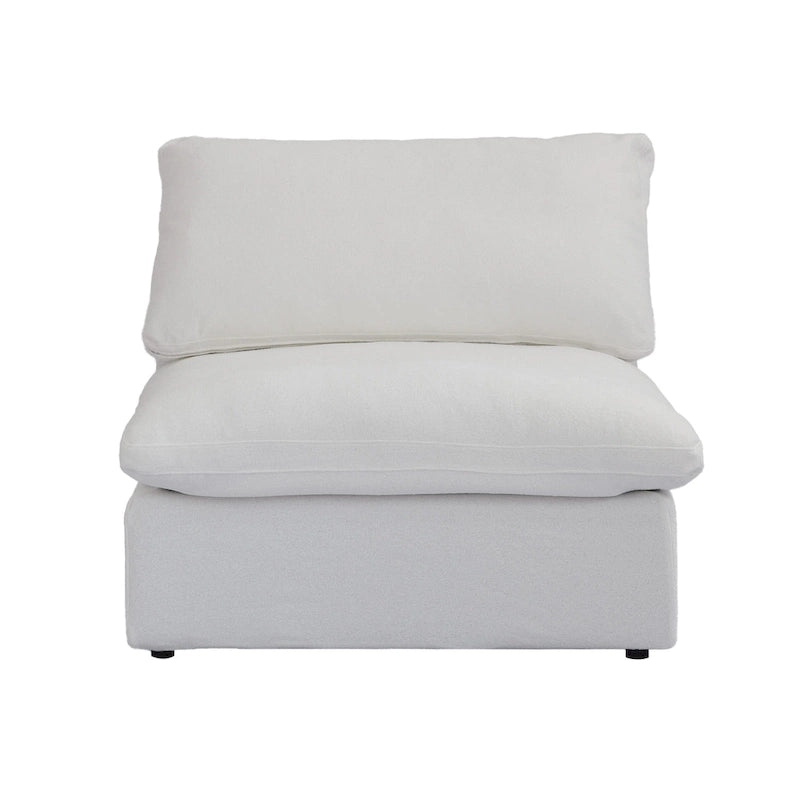 Modern V Shape Couches for Living Room, 6-Seats Modular Convertible Sectional Sofa Couch with Removable Cushion Covers