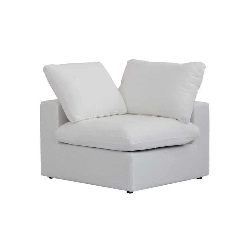 Modern V Shape Couches for Living Room, 6-Seats Modular Convertible Sectional Sofa Couch with Removable Cushion Covers