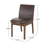 Kwame Upholstered Dining Chairs (Set of 4) by Christopher Knight Home