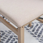Ciara Wooden Grey Wash Folding Side Dining Chair (Set of 2)