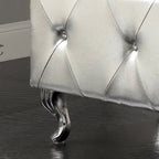 Upholstered Tufted Storage Bench