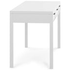 60" Solid Wood Office Desk 2 Side Drawers Keyboard Tray Ball Bearing Glides 24"D x 60"W x 31.5"H Contemporary Home Executive Desk