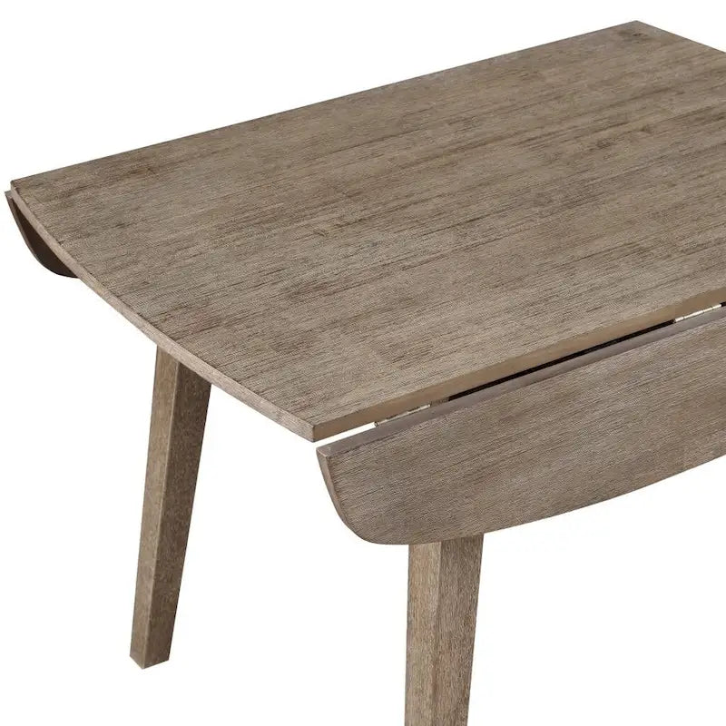 Boulder 5-Piece Dining Set - Barnwood Wire-Brush