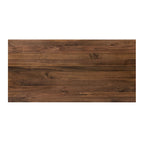 Poly & Bark Etta Office Desk - Solid Wood with Two Softclose Drawers