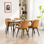 Upholstered Dining Chairs Set of 2 Modern Kitchen Chairs
